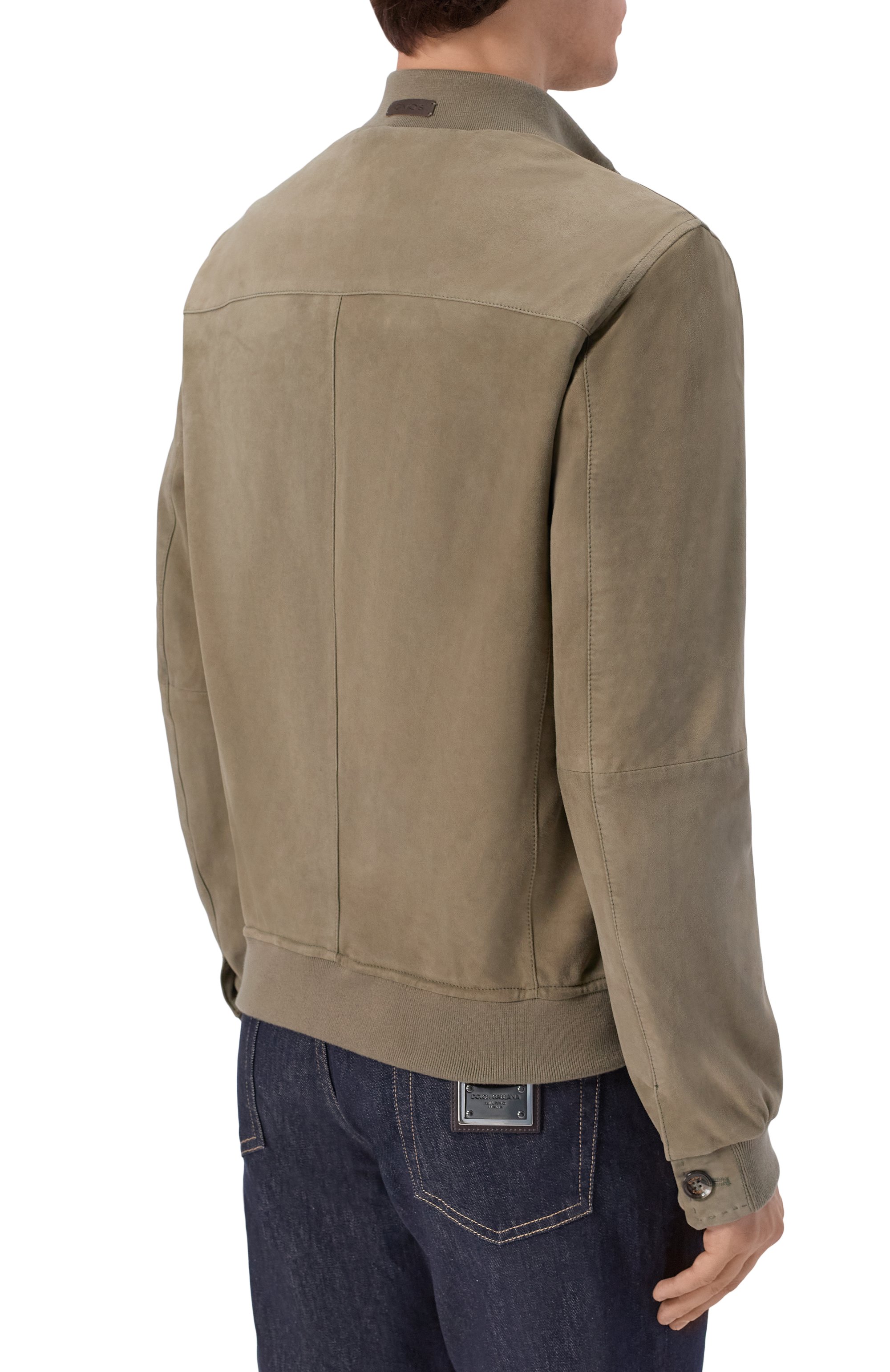 Замшевый бомбер GIMO'S, арт. 6S20.1.000.52W/IC, фото 4