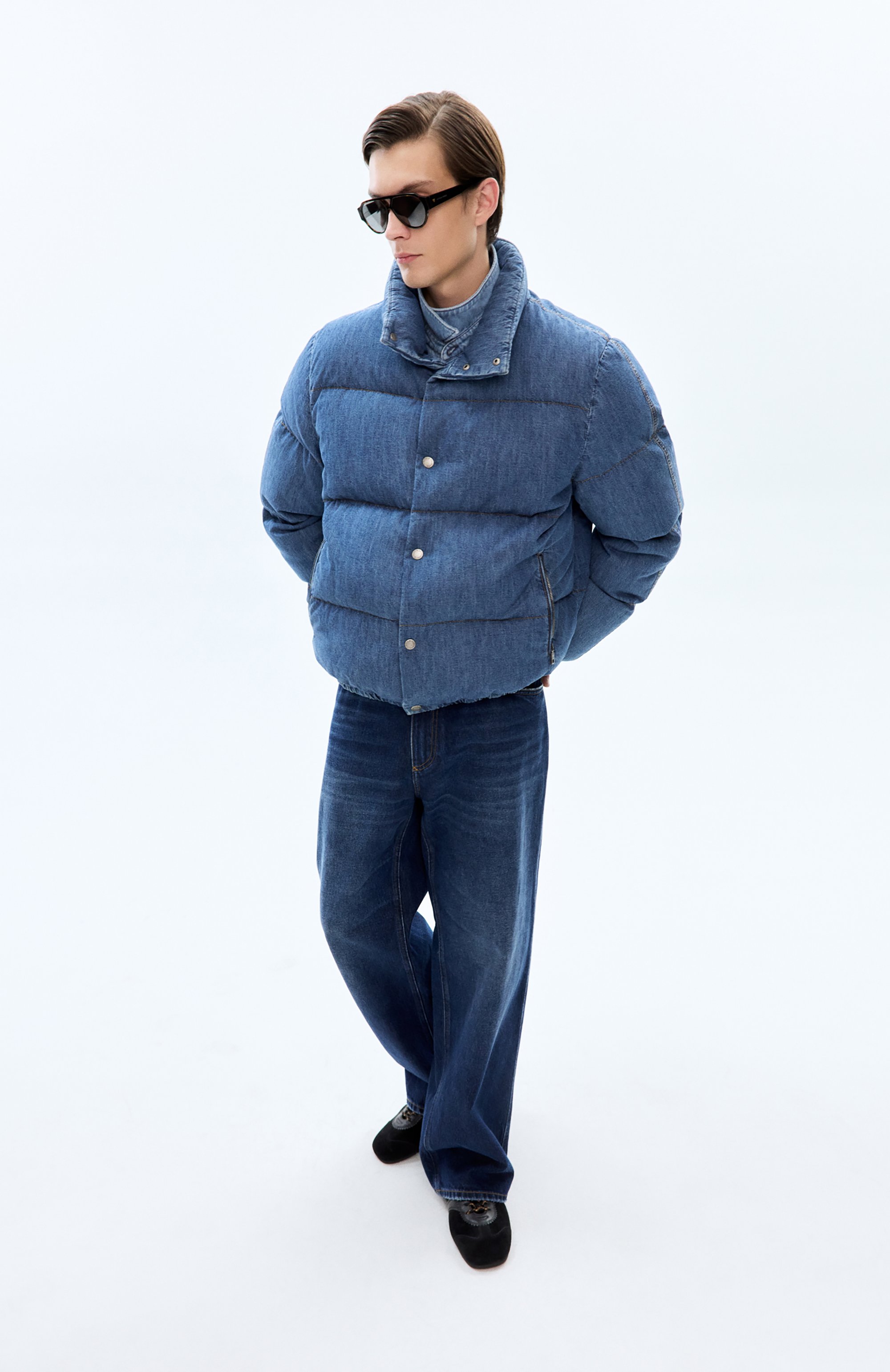 Джинсовый пуховик DOLCE & GABBANA, арт. G9BUCD/G8NW5, фото 6