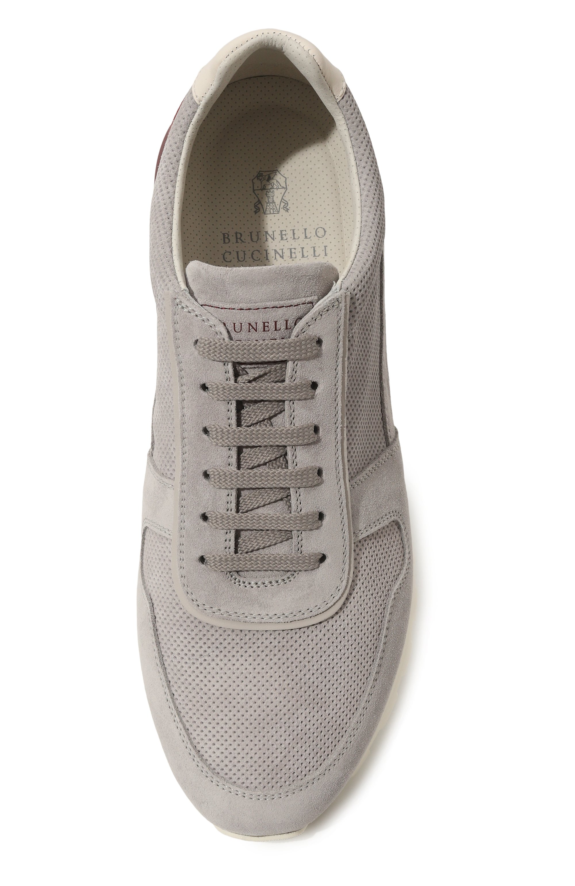 Замшевые кроссовки BRUNELLO CUCINELLI, арт. MZUFVB2316, фото 6