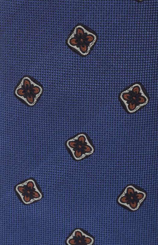 Шелковый галстук Brioni O61D00-PC456 Синий  O61D00-PC456 Фото 4