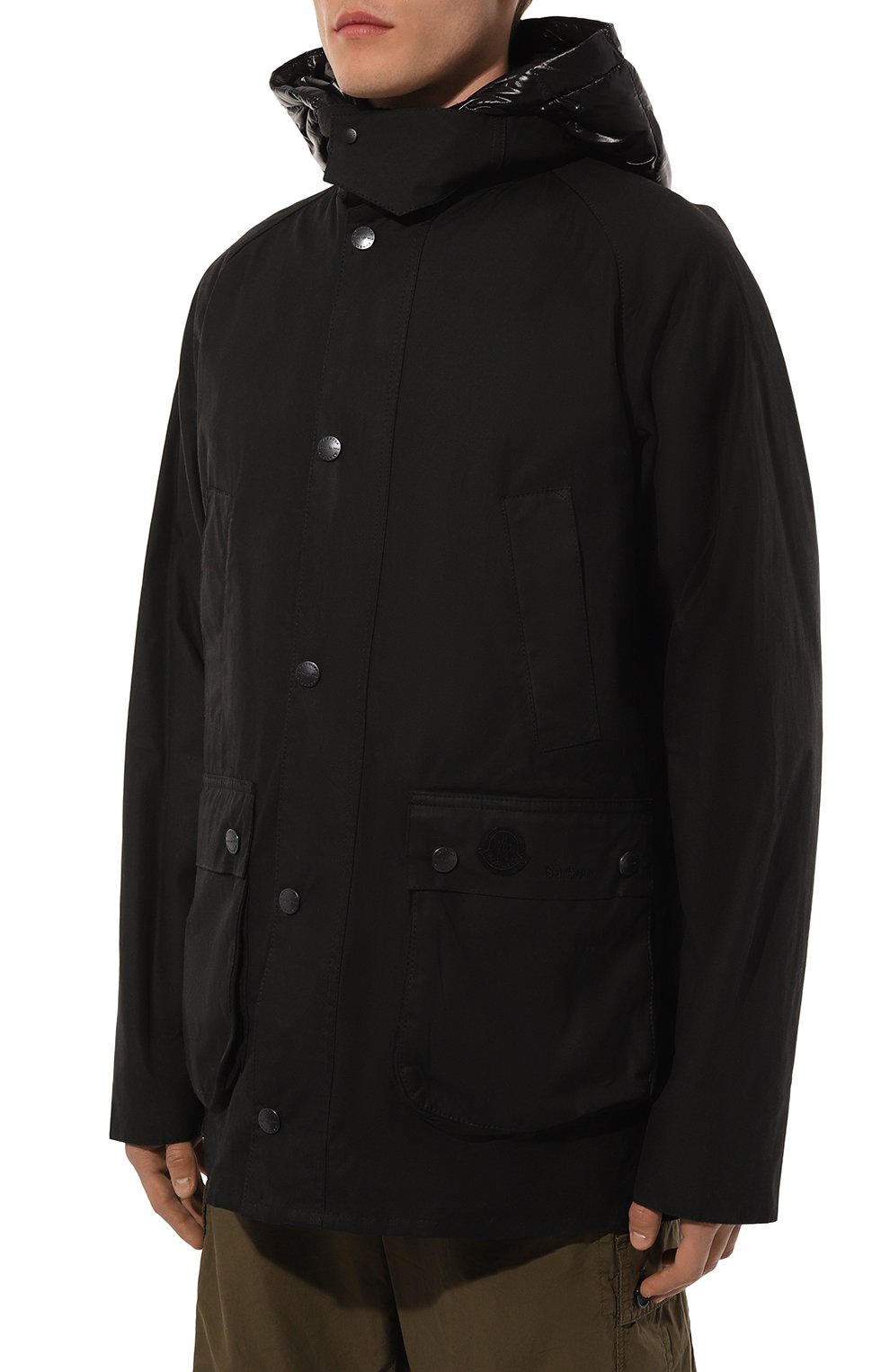 Пуховая куртка moncler genius x barbour MONCLER GENIUS черного цвета по цене 190000 руб., арт. 1A000-34-M2146, фото 4 Пуховая куртка moncler genius x barbour MONCLER GENIUS, арт. 1A000-34-M2146, фото 4