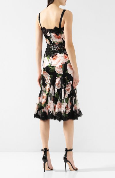 Платье с принтом DOLCE & GABBANA, арт. F6B6CT/FSAW9, фото 4