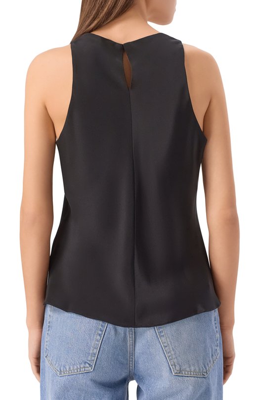 Шелковый топ 12 STOREEZ 121617 Чёрный  121617 Фото 4