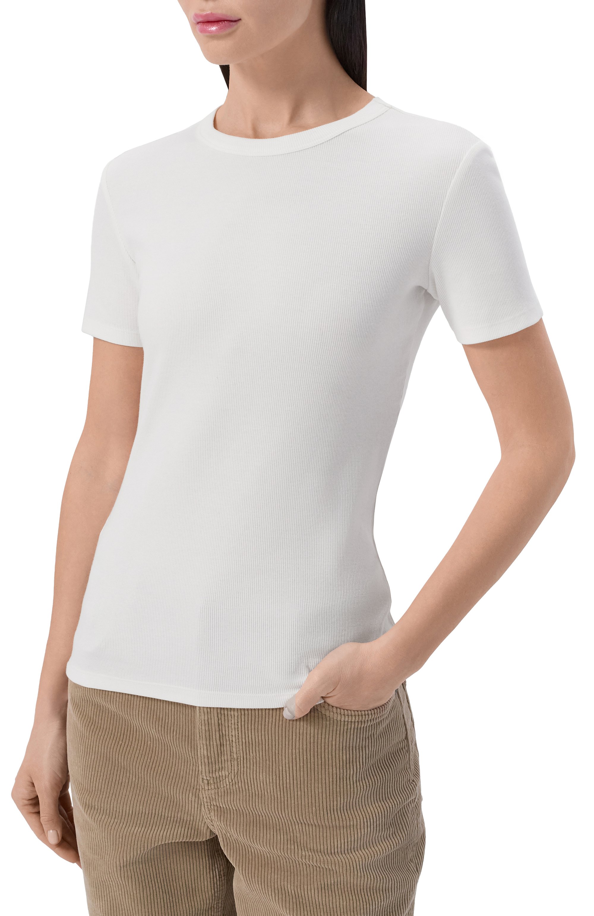 Футболка из хлопка и шелка 12 STOREEZ, арт. 137371, фото 3