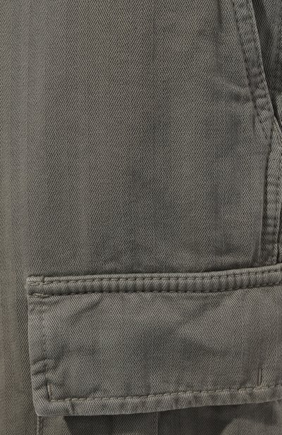 Хлопковые брюки-карго BRUNELLO CUCINELLI, арт. M246DB2144, фото 5