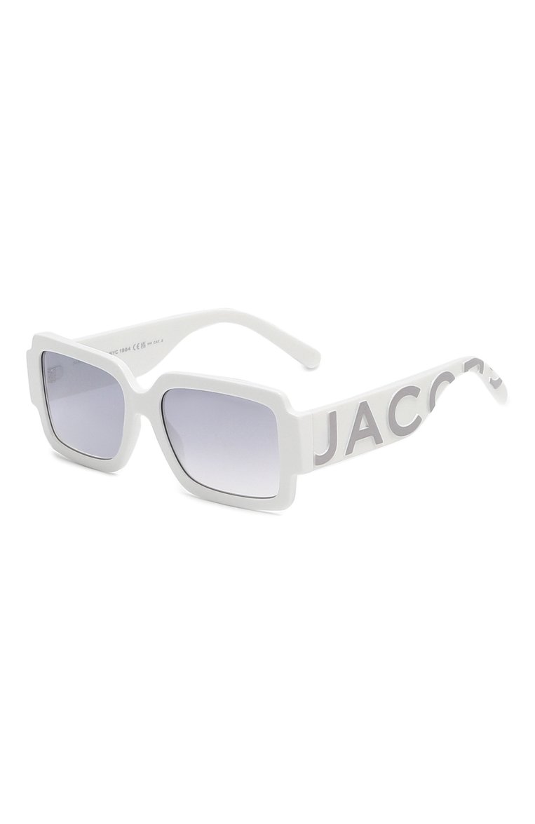 Женские солнцезащитные очки MARC JACOBS (THE) белого цвета, арт. MARC 693 HYM | Фото 1 (Тип очков: С/з; Нос: Не проставлено; Региональные ограничения белый список (Axapta Mercury): Не проставлено; Материал: Пластик; Оптика Гендер: оптика-женское; Очки форма: Квадратные)