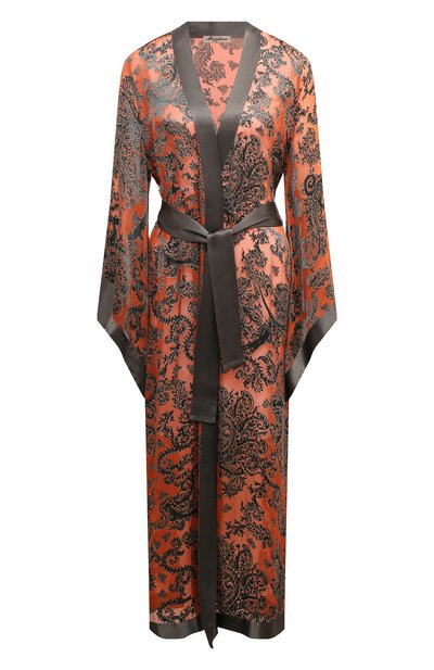 Халат из шелка и вискозы MARJOLAINE, арт. 2STE2201, фото 1