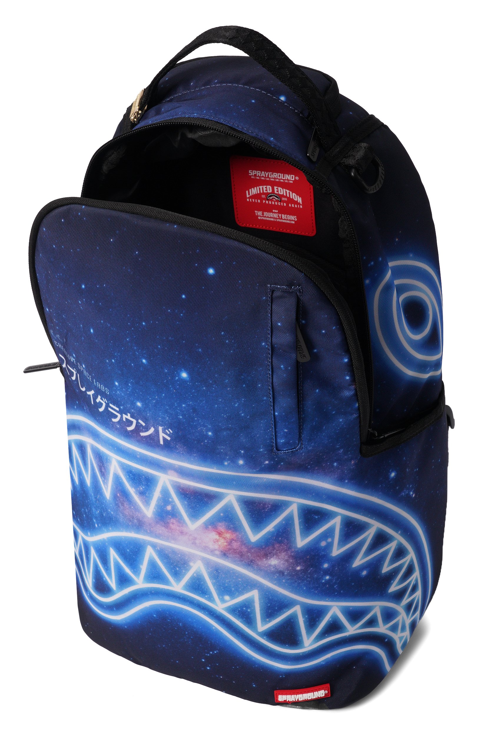 Рюкзак SPRAYGROUND, арт. 910B8616NSZ/SHARK CENTRAL NE0N NEBULA BACKPACK, фото 3