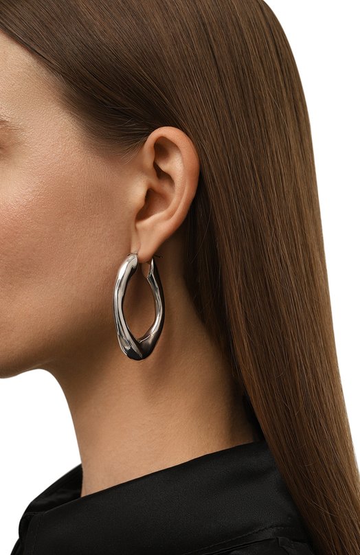 Серьги Jil Sander J11VG0082 P4877 Серебряный  J11VG0082 P4877 Фото 2