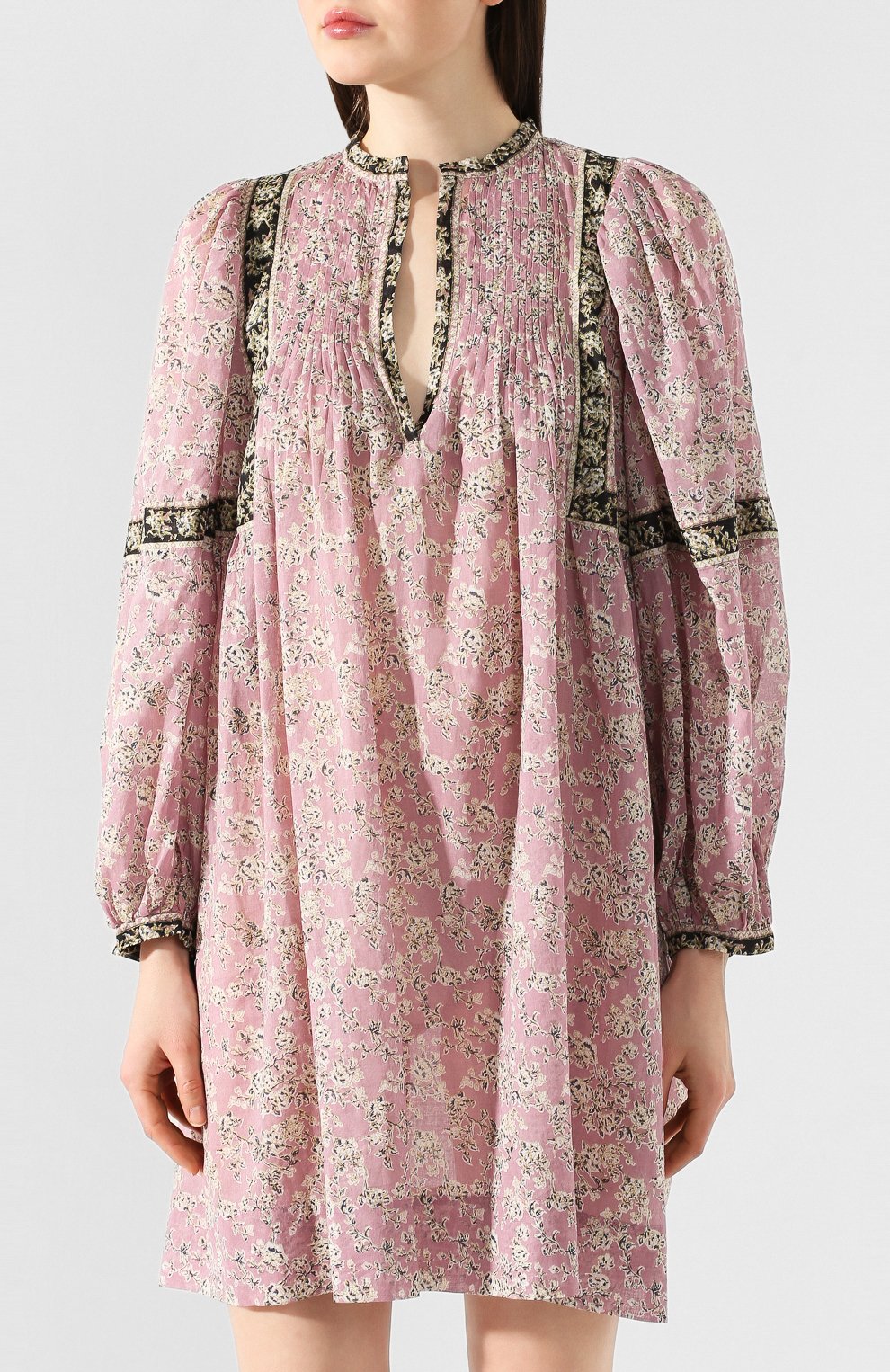 Хлопковое платье ISABEL MARANT ETOILE, арт. R01591-20P028E/VIRGINIE, фото 3