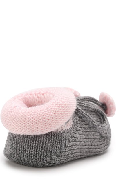 Вязаные носки с контрастной отделкой CATYA, арт. 721535, фото 3