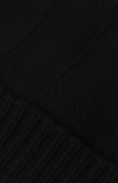 Кашемировая шапка WINDSOR черного цвета по цене 19950 руб., арт. 52 DAC230/10000805, фото 4 Кашемировая шапка WINDSOR, арт. 52 DAC230/10000805, фото 4