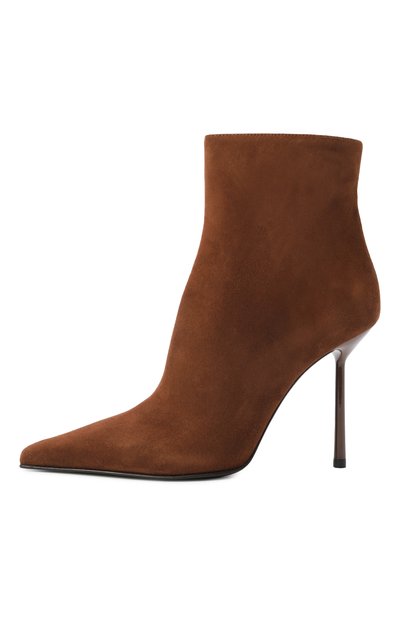 Замшевые ботильоны bella 100 LE SILLA, арт. 4217C090BXPPVEL, фото 4