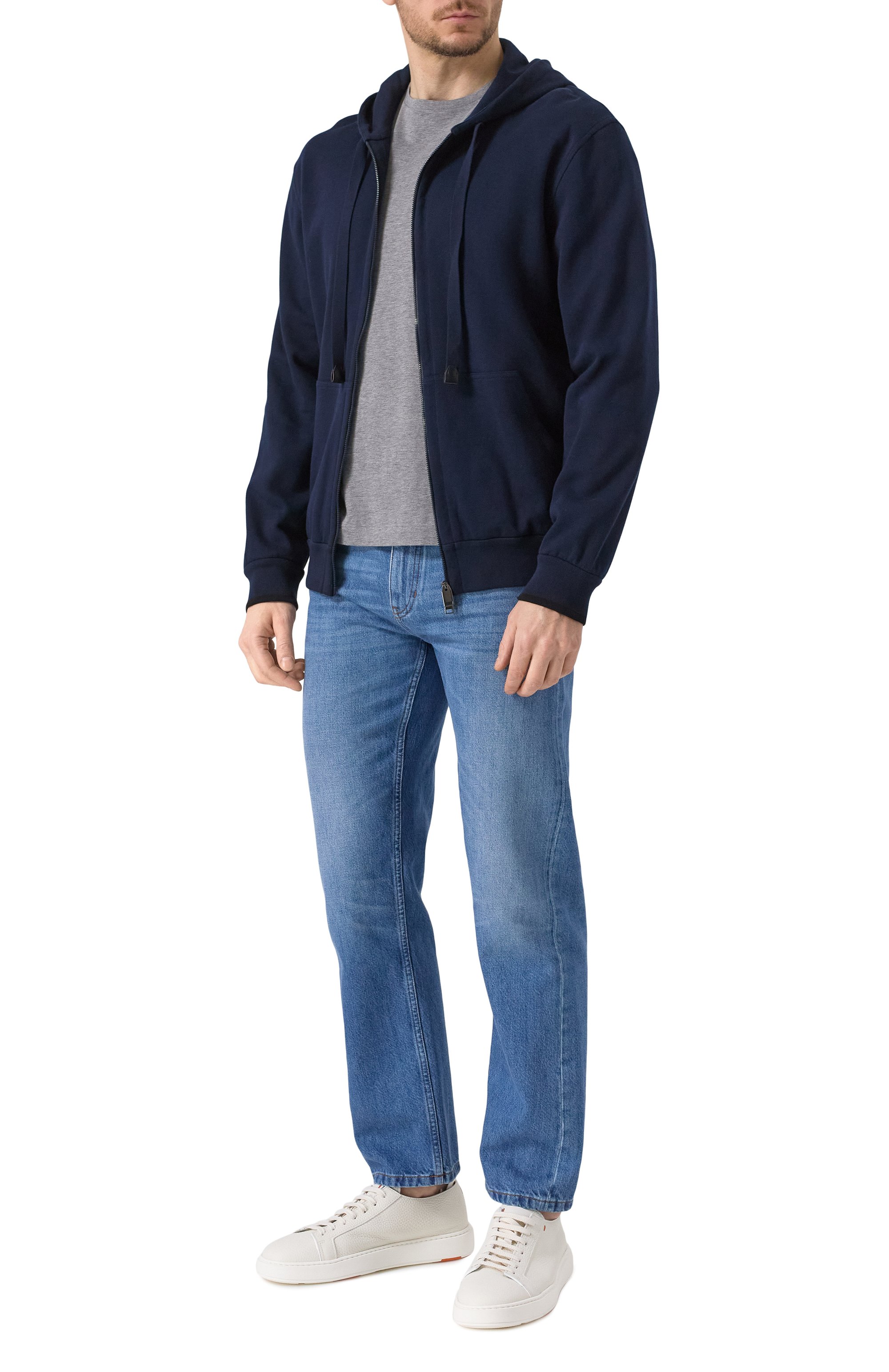 Хлопковая футболка ZILLI, арт. TSR02AM0100VLE000, фото 2