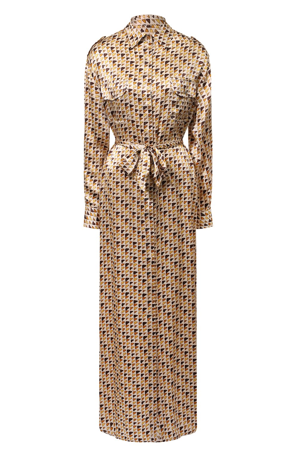 Атласное платье KITON, арт. D47H321K0978C_D47T321K0978C_D47Z321K0978C, фото 1