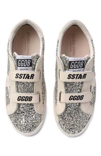 Комбинированные кеды old school GOLDEN GOOSE DELUXE BRAND, арт. GYF00111.F005314.65195, фото 4