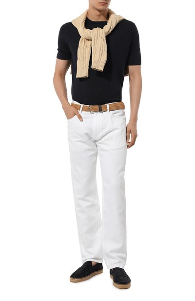 Замшевые эспадрильи KITON, арт. USSA071N01038, фото 2