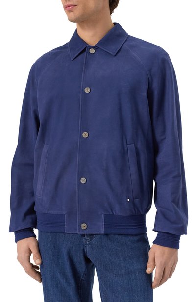 Кожаный бомбер STEFANO RICCI, арт. M7J5100100/MK0TG, фото 3