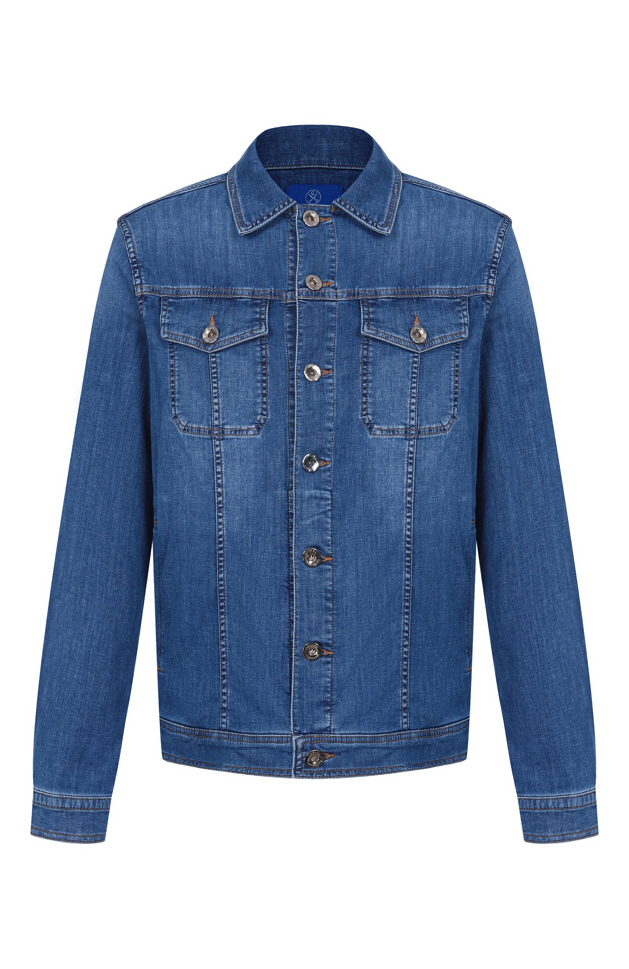 Джинсовая куртка ANDREA CAMPAGNA, арт. J-SR BLUE USED/DUCKY SPACE BLUE, фото 1