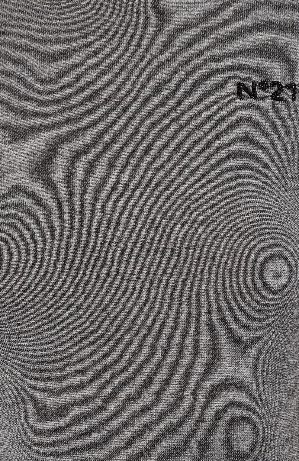 Шерстяной пуловер N21, арт. A031/9000, фото 5