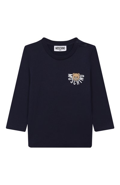 Хлопковый лонгслив MOSCHINO, арт. MU0017/LAA10