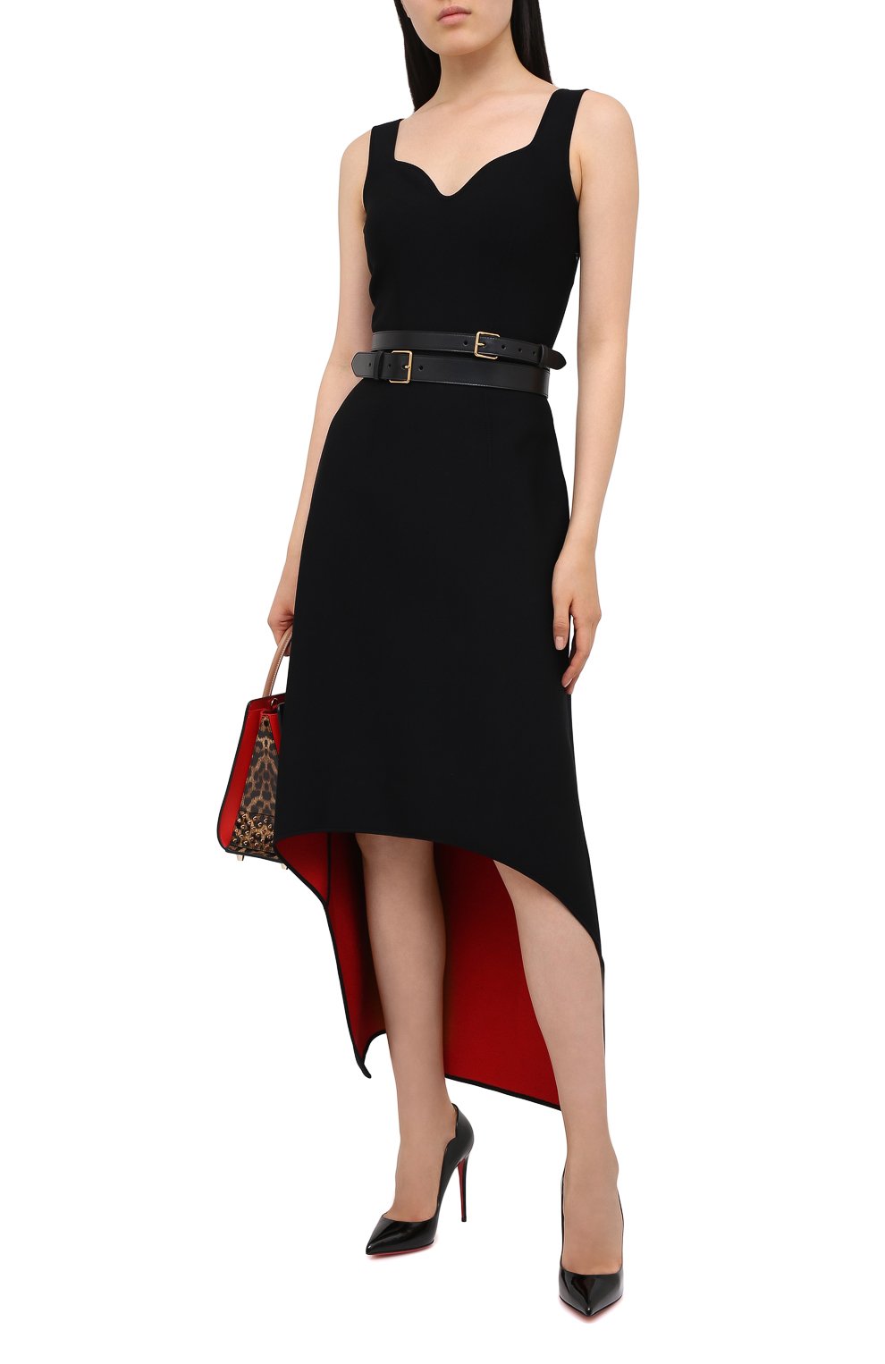 Кожаные туфли hot chick 100 CHRISTIAN LOUBOUTIN, арт. hot chick 100 patent, фото 2