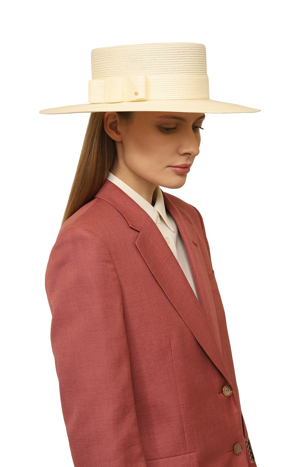 Шляпа GUCCI белого цвета по цене 66240 руб., арт. 454667 3HAAR, фото 2 Шляпа GUCCI, арт. 454667 3HAAR, фото 2