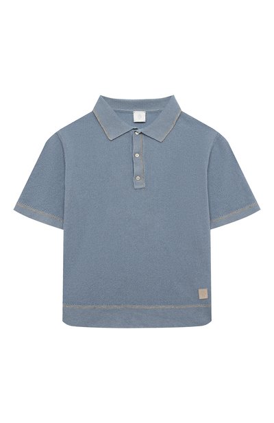 Поло изо льна и хлопка ELEVENTY, арт. EU9P21 Z2124