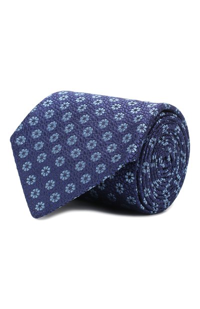 Мужской шелковый галстук CANALI, арт. 18/HJ02564