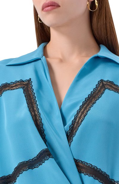 Шелковая блузка AKHMADULLINA, арт. 1125.2BL120/S410, фото 5