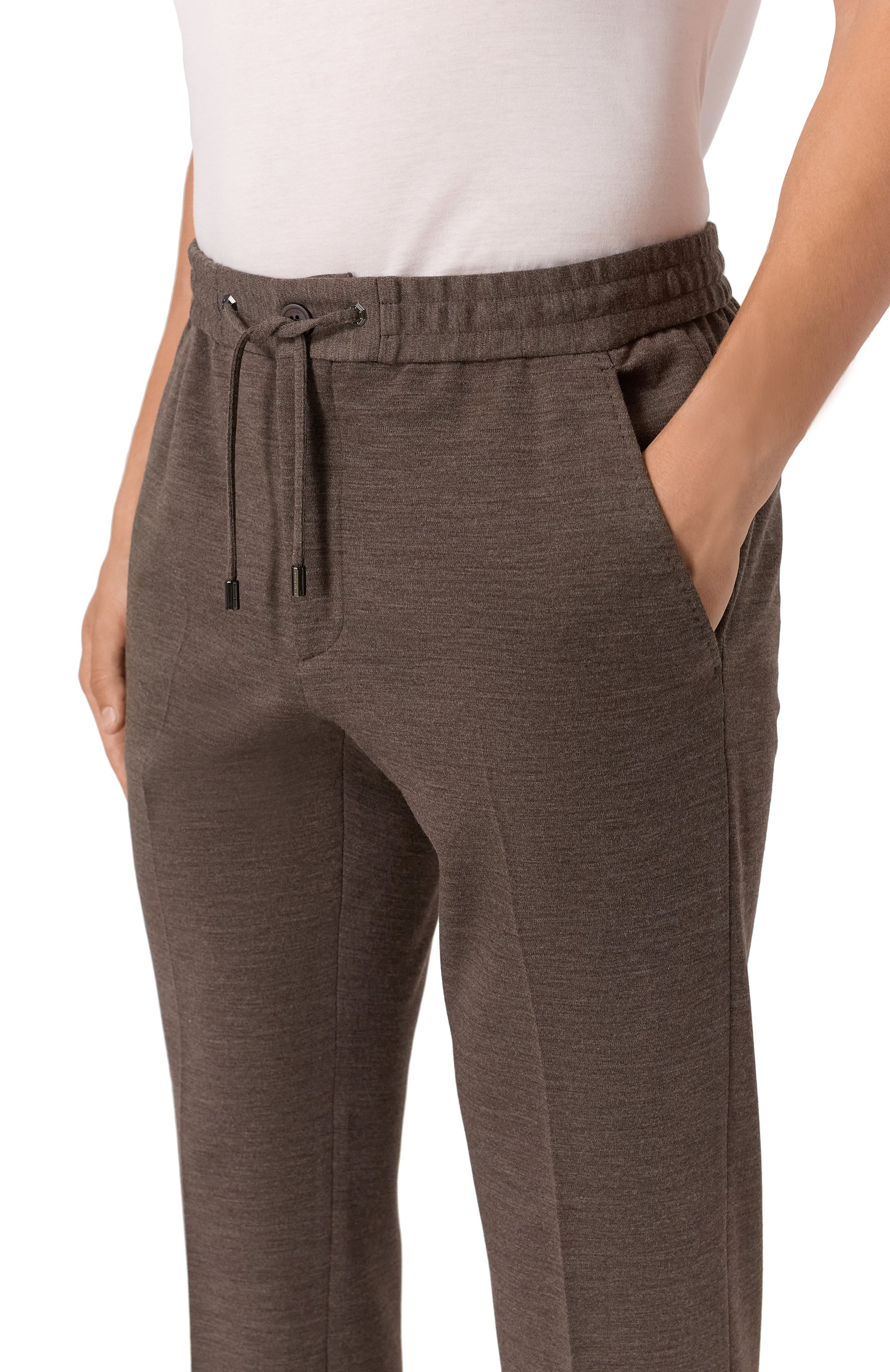 Шерстяные джоггеры STEFANO RICCI, арт. M1T5300030/W0001R, фото 5