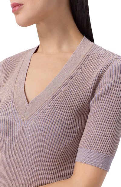 Пуловер из хлопка и шерсти NINA RICCI, арт. 26PMPU015/ML0600, фото 5