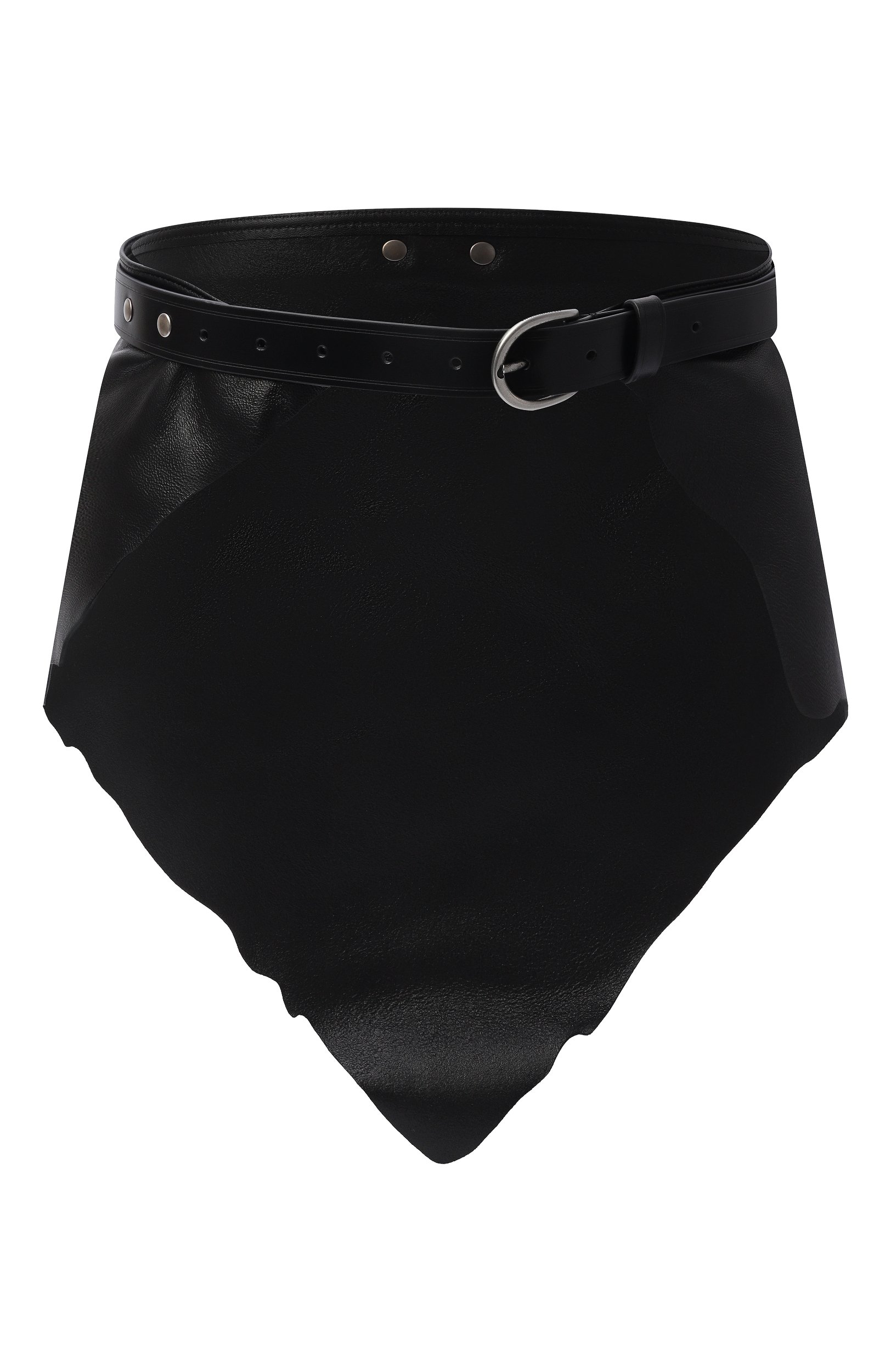 Кожаный ремень ANN DEMEULEMEESTER черного цвета по цене 84350 руб., арт. B0014368/LT207, фото 1 Кожаный ремень ANN DEMEULEMEESTER, арт. B0014368/LT207, фото 1