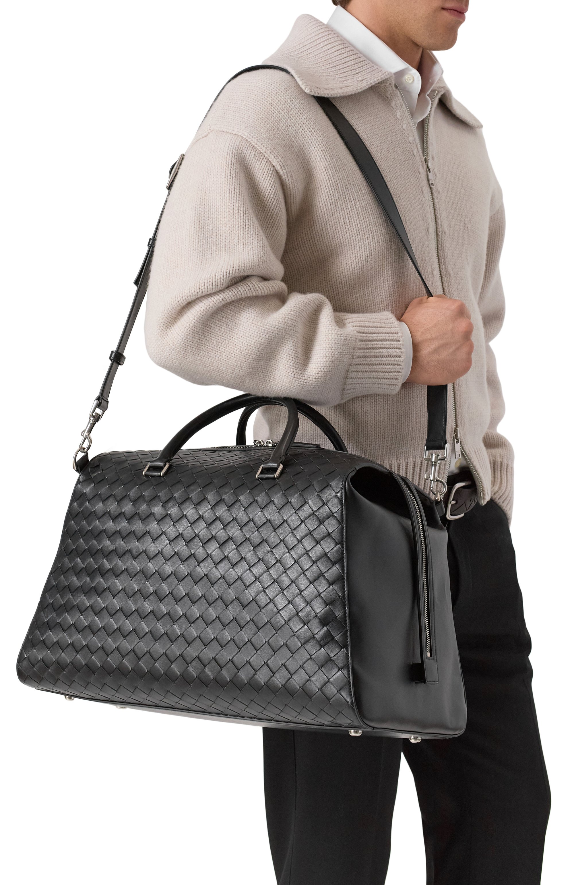 Сумка zip tape weekender BOTTEGA VENETA, арт. 815814/V2HL1, фото 2