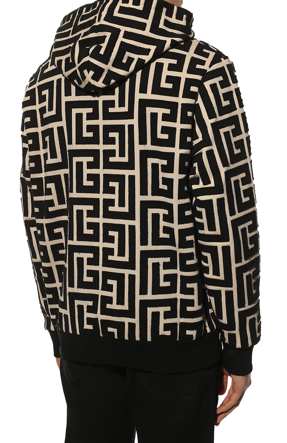 Хлопковое худи BALMAIN, арт. XH1JR002/BB08, фото 4