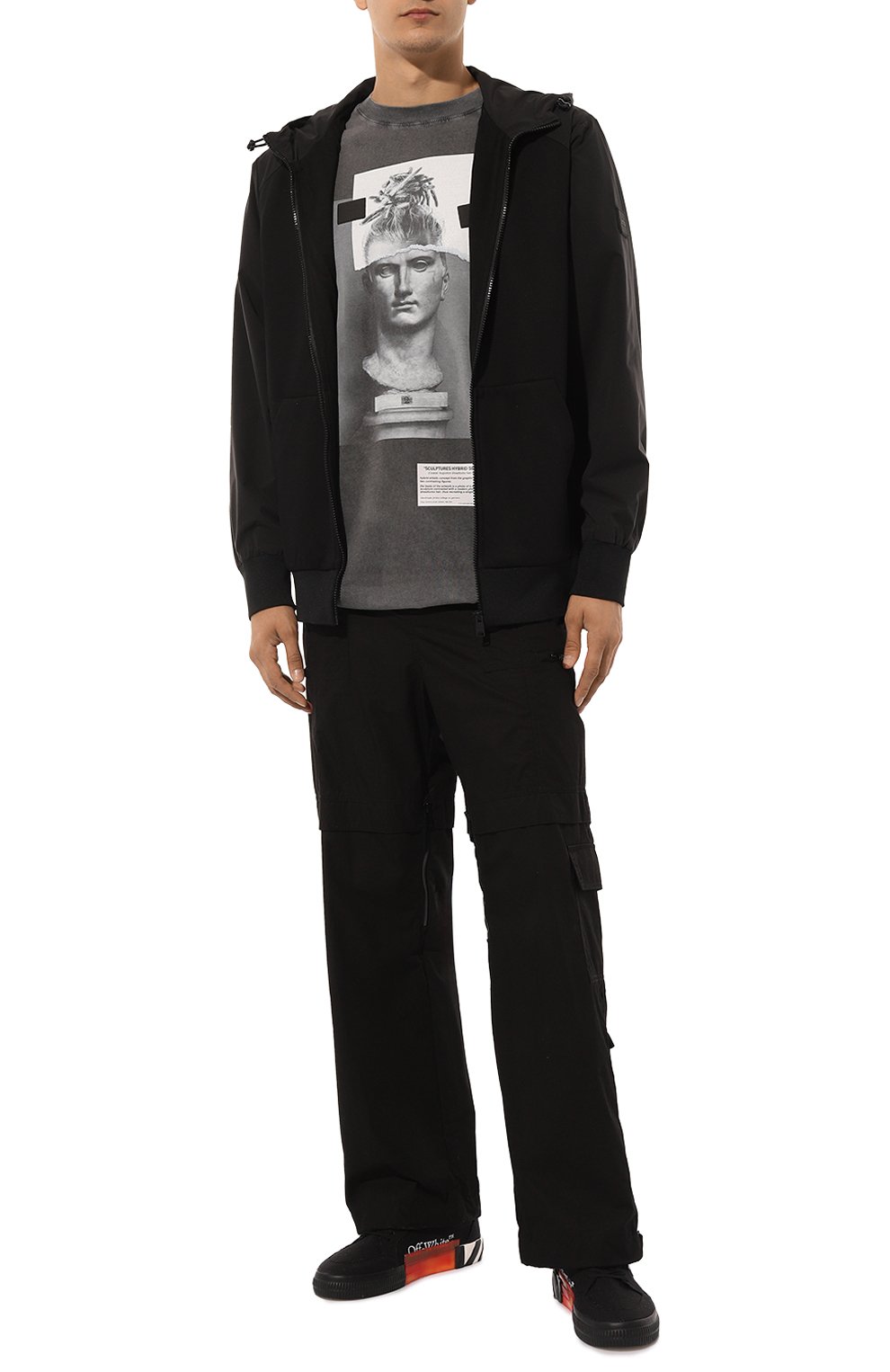 Хлопковая футболка DIEGO VENTURINO, арт. D3W4DVTS0CAD, фото 2