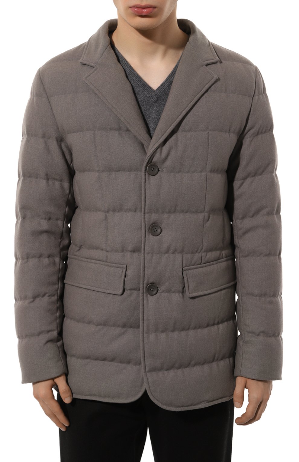 Пуховая куртка HERNO темно-серого цвета по цене 236500 руб., арт. PI001174U-RUS/33279, фото 7 Пуховая куртка HERNO, арт. PI001174U-RUS/33279, фото 7