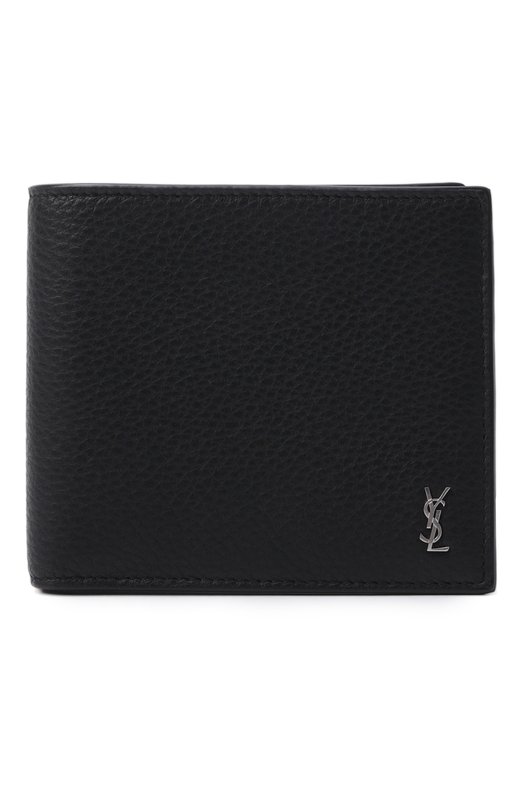 Кожаное портмоне Saint Laurent 847954/AAELP Чёрный 847954/AAELP