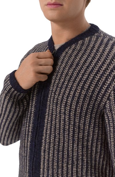 Кардиган из кашемира и шерсти альпака GIORGIO ARMANI, арт. 6KSB03/SM21Z, фото 5