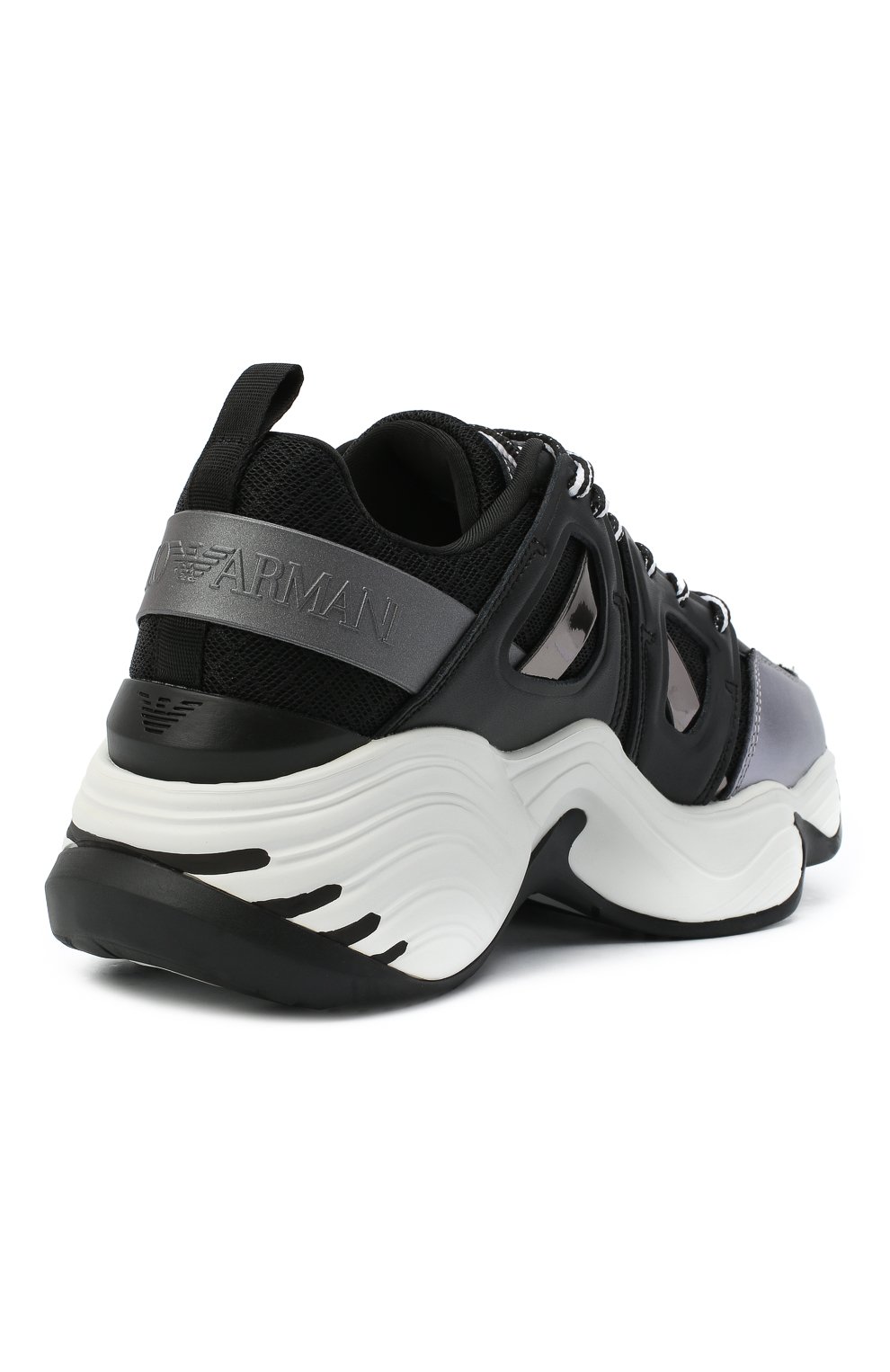 Кожаные кроссовки EMPORIO ARMANI, арт. X3X099/XM583, фото 5