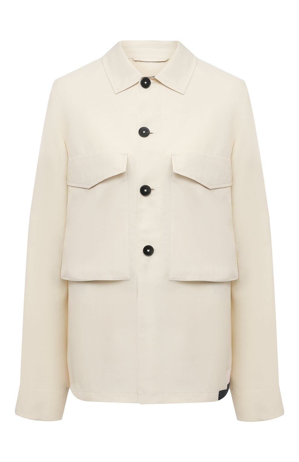 Рубашка из вискозы и шелка JIL SANDER, арт. JSPS150005-WS391900A, фото 1