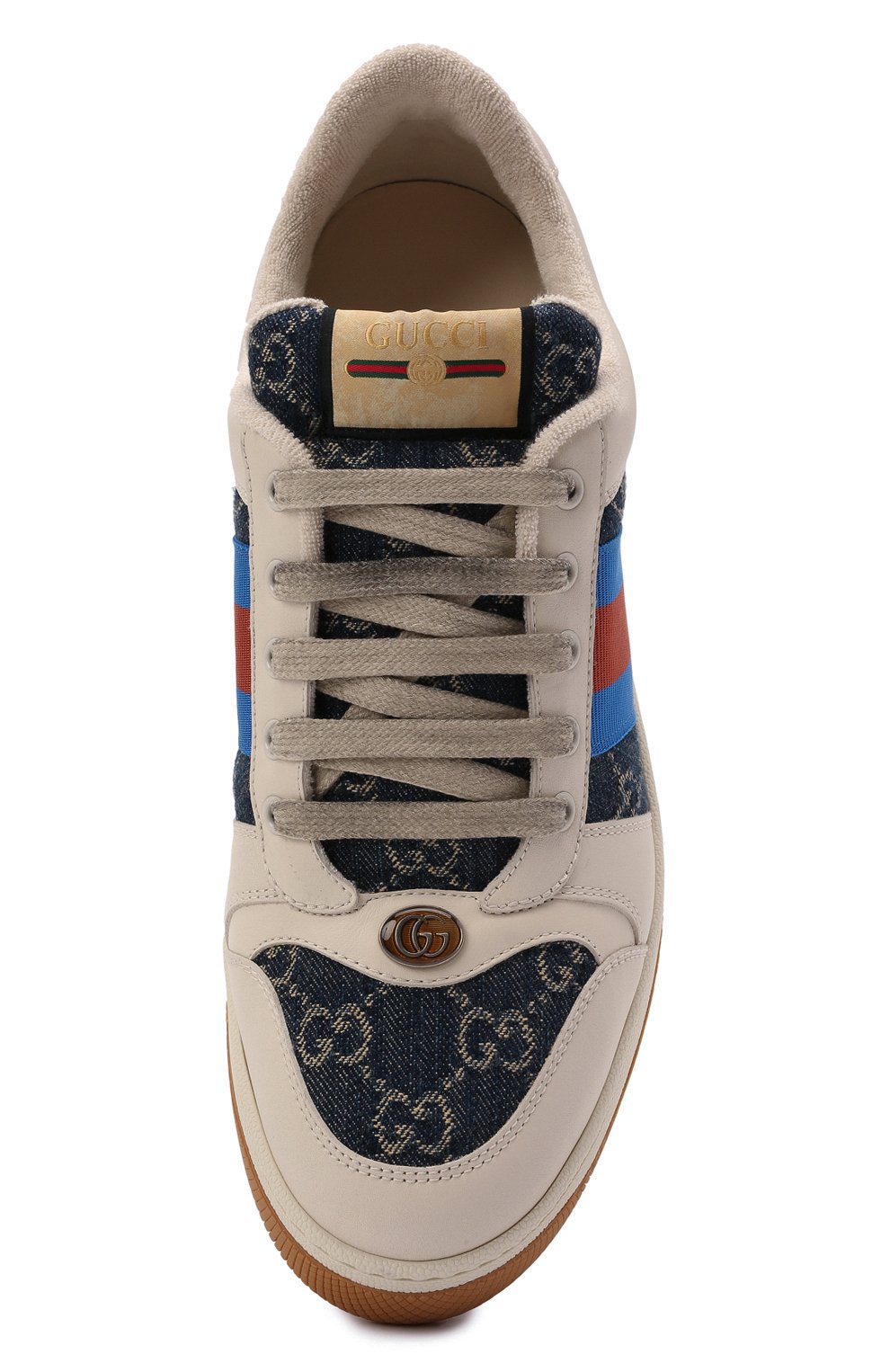 Комбинированные кеды screener GUCCI, арт. 576223/2KQ40, фото 5