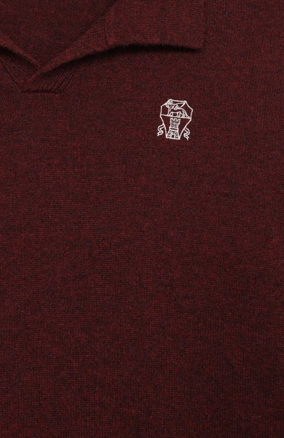 Кашемировое поло BRUNELLO CUCINELLI, арт. B22M10015A, фото 3