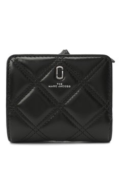 Женские портмоне the quilted softshot MARC JACOBS (THE) черного цвета, арт. M0015781 | Фото 1 (Кросс-КТ: другое; Материал: Натуральная кожа; Материал сплава: Проставлено; Нос: Не проставлено)