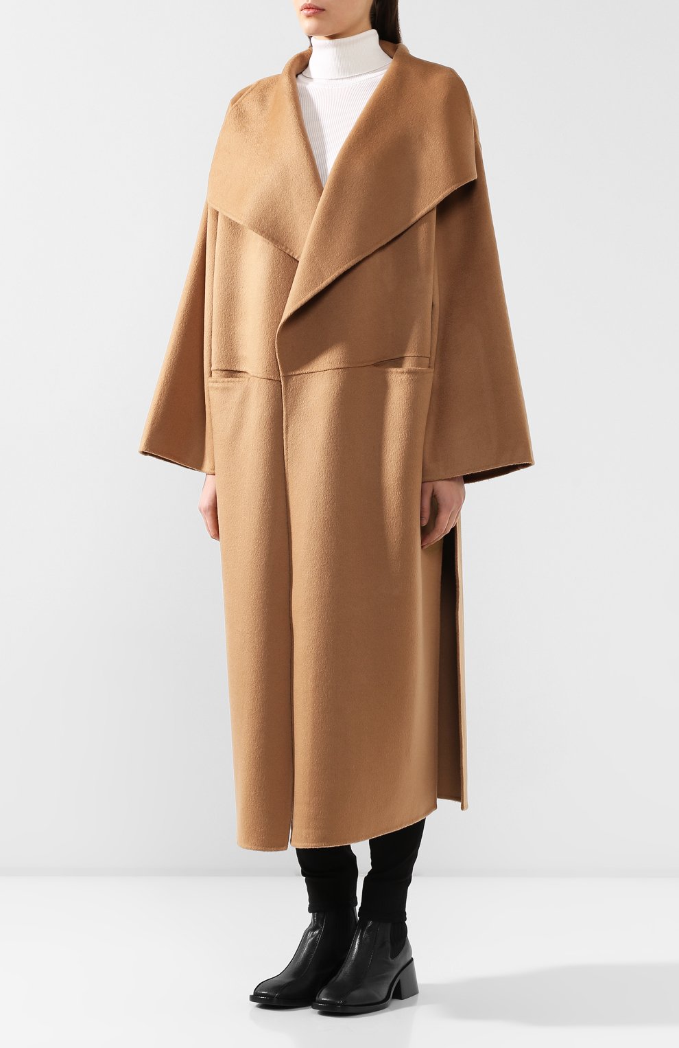 Пальто из смеси шерсти и кашемира TOTEME, арт. ANNECY 194-110-717, фото 3