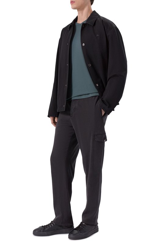 Хлопковая футболка Kiton UMK0721K325 Зелёный  UMK0721K325 Фото 2