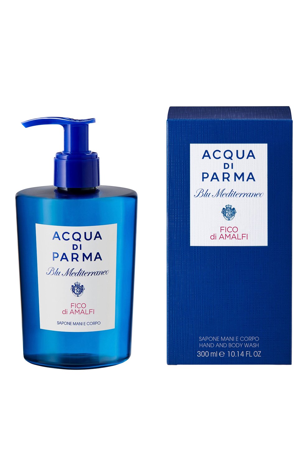 Жидкое мыло для рук и тела blu mediterraneo fico di amalfi (300ml) ACQUA DI PARMA бесцветного цвета по цене 6100 руб., арт. ADP081638, фото 2 Жидкое мыло для рук и тела blu mediterraneo fico di amalfi (300ml) ACQUA DI PARMA, арт. ADP081638, фото 2