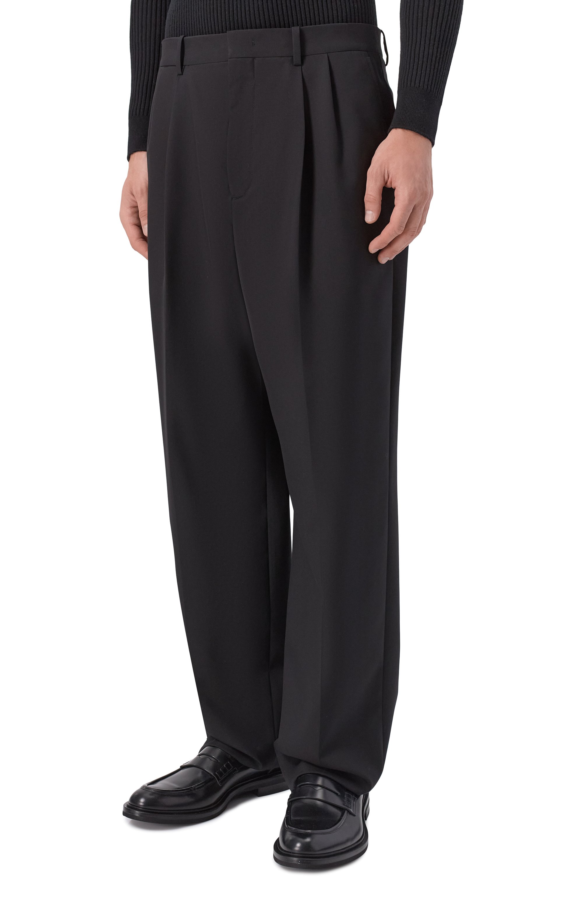 Шерстяные брюки JIL SANDER, арт. J22KA0385/J40249, фото 3