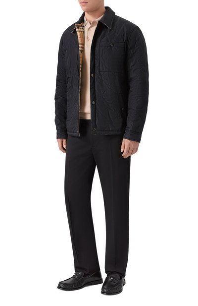 Мужские кожаные пенни-лоферы cadet BURBERRY, арт. 8118752