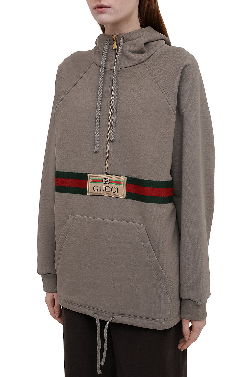Хлопковое худи GUCCI, арт. 644656/XJC3W, фото 3